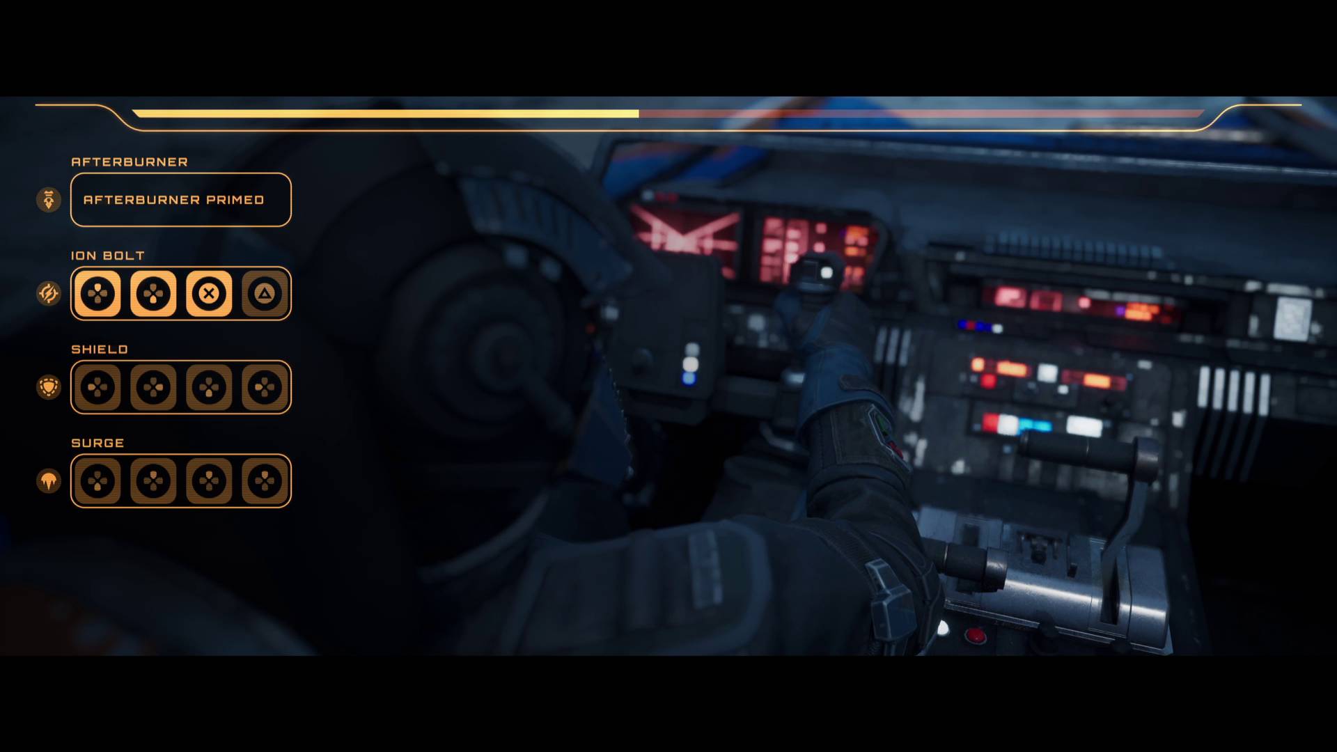Star Wars Galactic Racer pre-race checks sequence