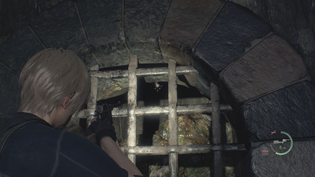 Resident Evil 4 Remake Clockwork Castellan in chapter ten