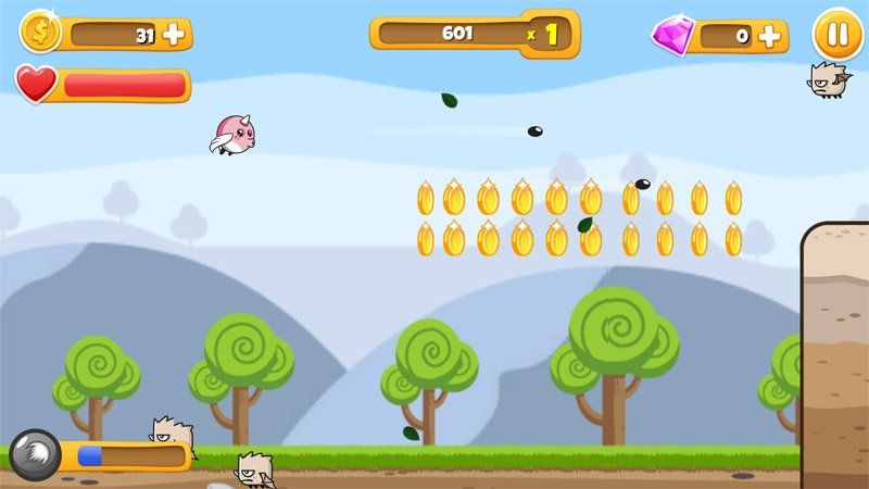 Plimpli Adventures is a colorful and challenging endless runner game ...