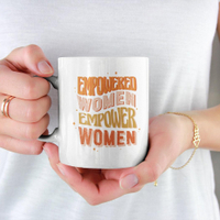 SaffronDesignsGB Empowerment women mug | £14 at Etsy