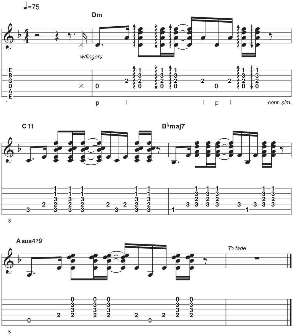 Brazilian Guitar Example