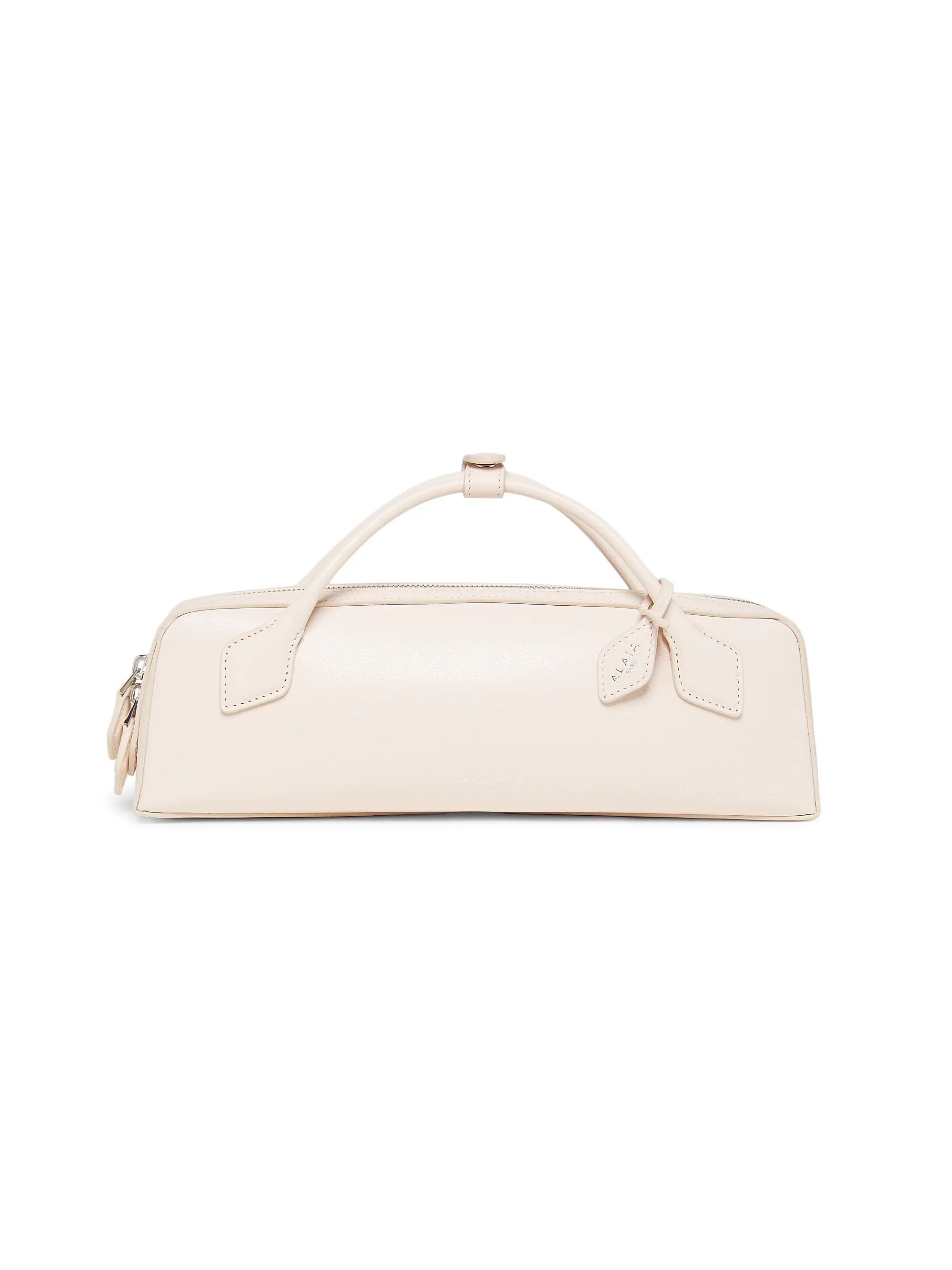 Teckel Leather Baguette Clutch