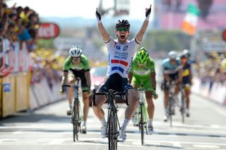 Mark Cavendish wins stage 13 of the 2013 Tour de France