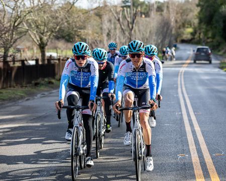 2020 team training camp for Hagens Berman Axeon