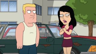 Jeff and Brenda on Family Guy