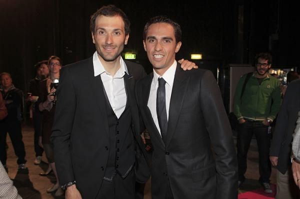 Ivan Basso and Alberto Contador