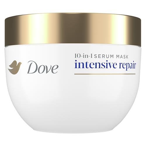 Dove Hair Intensive Repair 10in1 Serum Mask for Damaged Hair With Bio-Protein Care Technology and Amino Serum 9.2 Fl Oz