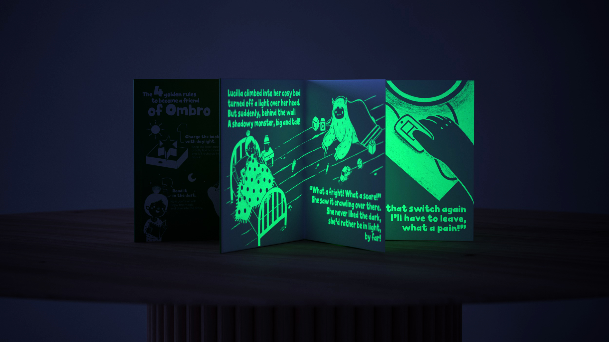 glow in the dark book