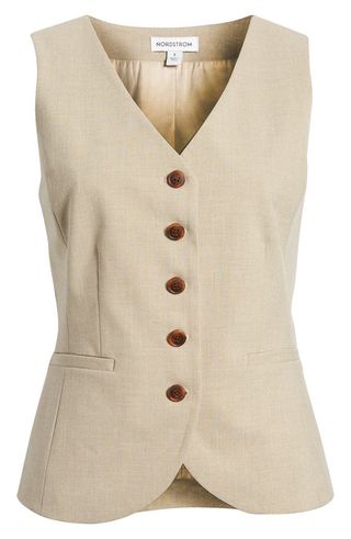 Button Front Vest