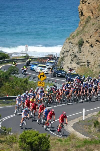 Picturesque scenery on Coastal roads. Wasn't a bad day to be a bike rider.
