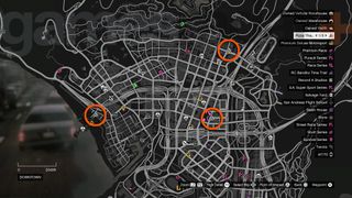 GTA Online Pizza This locations map