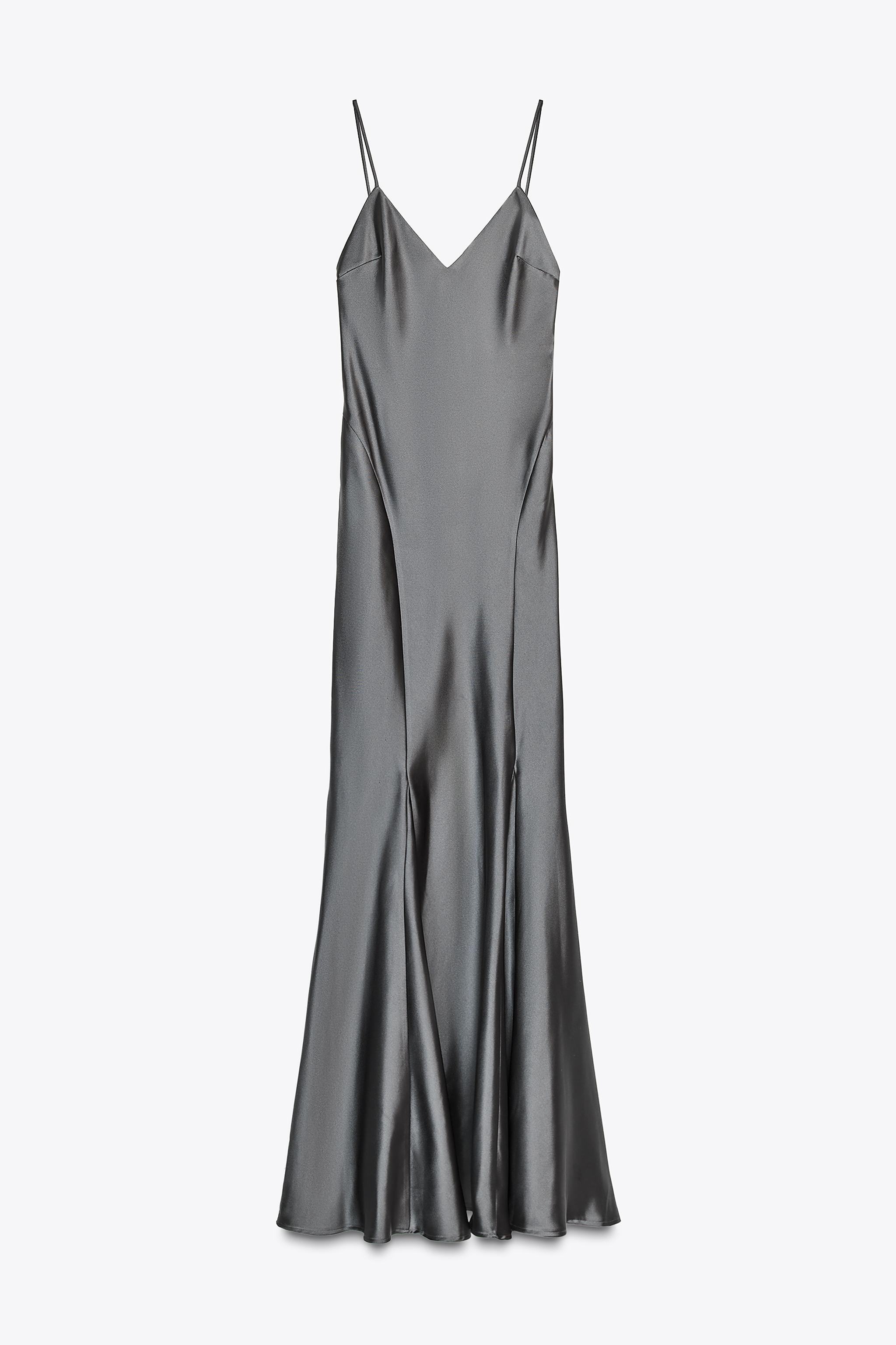 Long Satin Dress