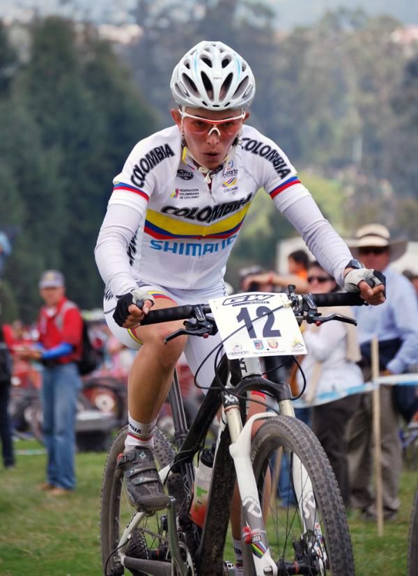 Angela Parra (Colombia) in action