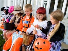 trick or treating, halloween, stealing candy, human nature, anonymity