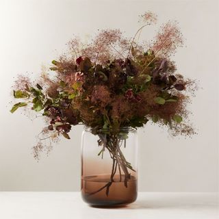 Regine Brown Glass Vase by Goop