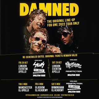The Damned 2022 tour