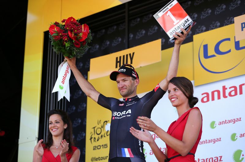 Jan Barta was the most combative rider