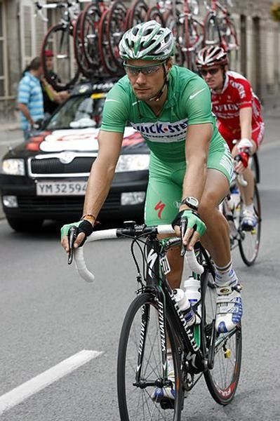 Tom Boonen rode into France with the green jersey on his shoulders.