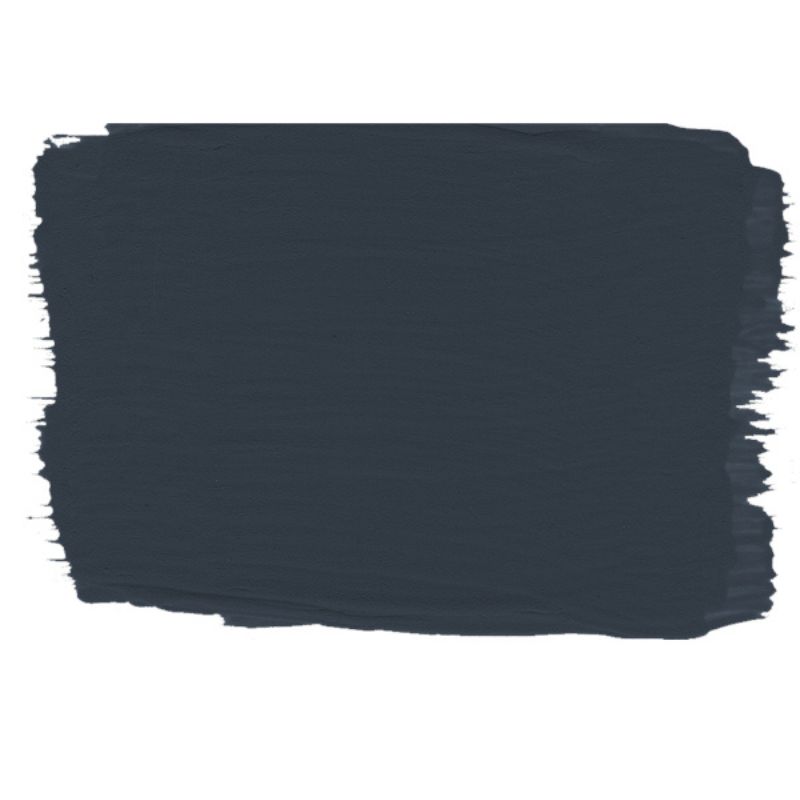 dark navy blue paint swatch