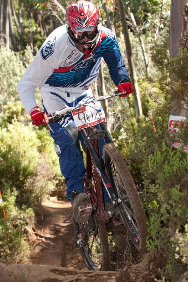 Fastest senior man on a hardtail Scott Mynard (Mallard cycles)