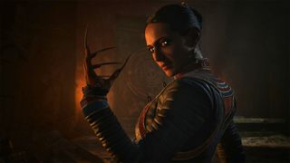 Screenshot of vampire character in Blood of Dawnwalker