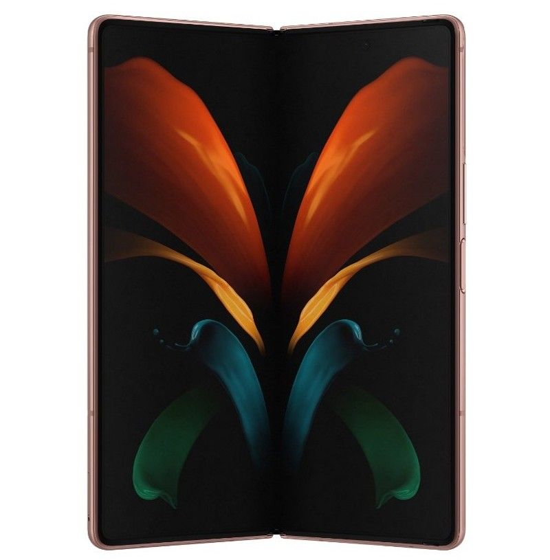 Samsung Galaxy Z Fold 2 Mystic Bronze Leaked Render