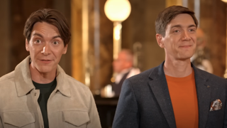 James and Oliver Phelps hosting Harry Potter: Wizards of Baking