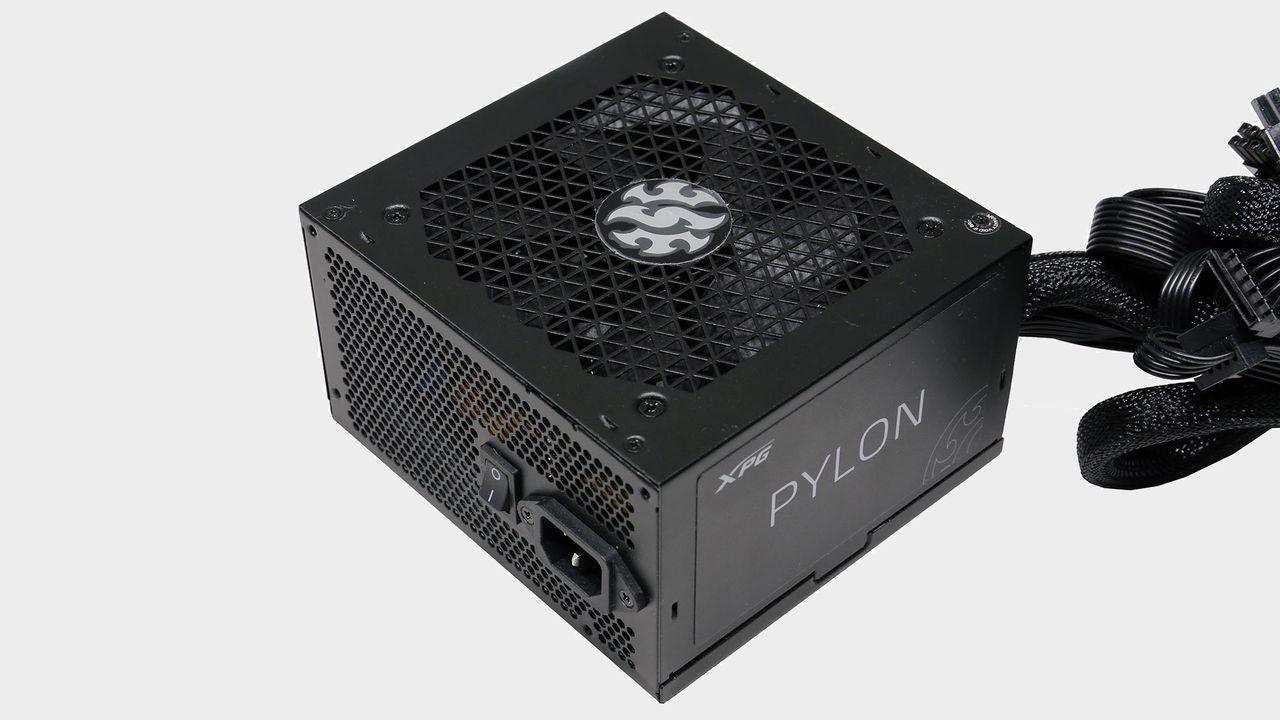 XPG Pylon 450W PSU from various angles.