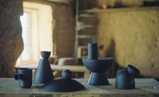 Origin 'Charred' vases