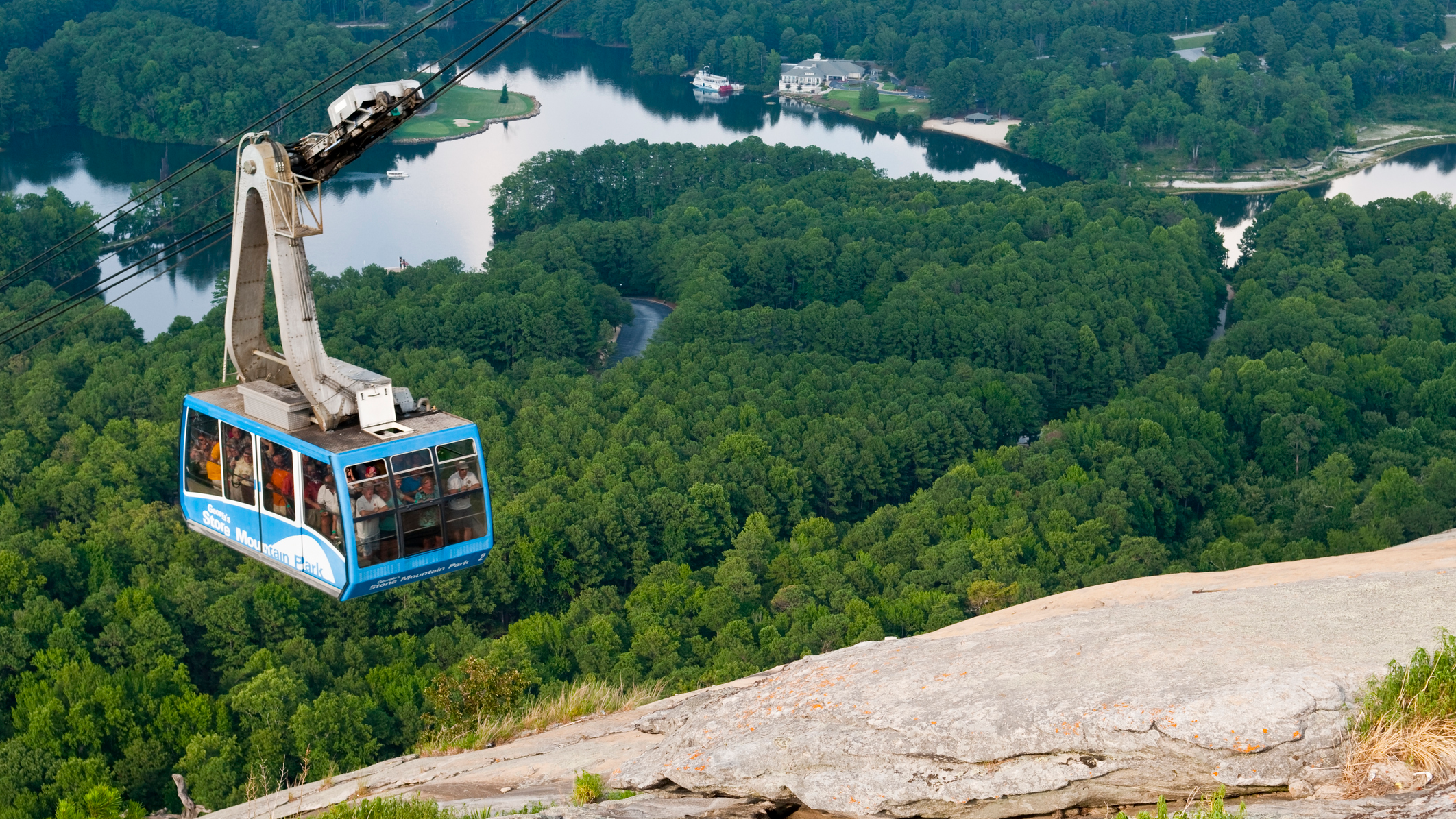 Stone Mountain cable car