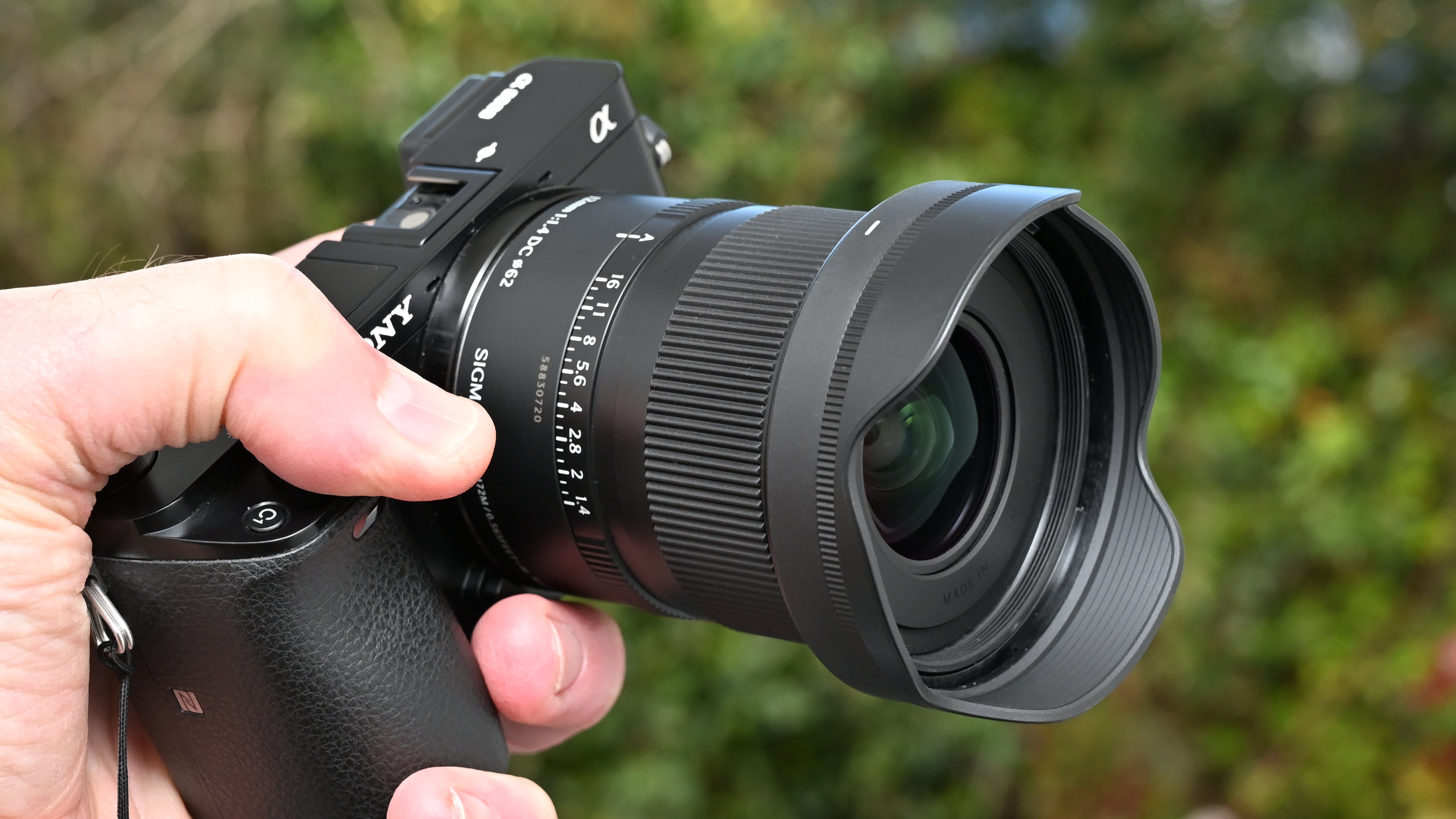 Sigma 12mm f/1.4 DC | C product shot