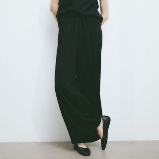 Wide pull-on trousers