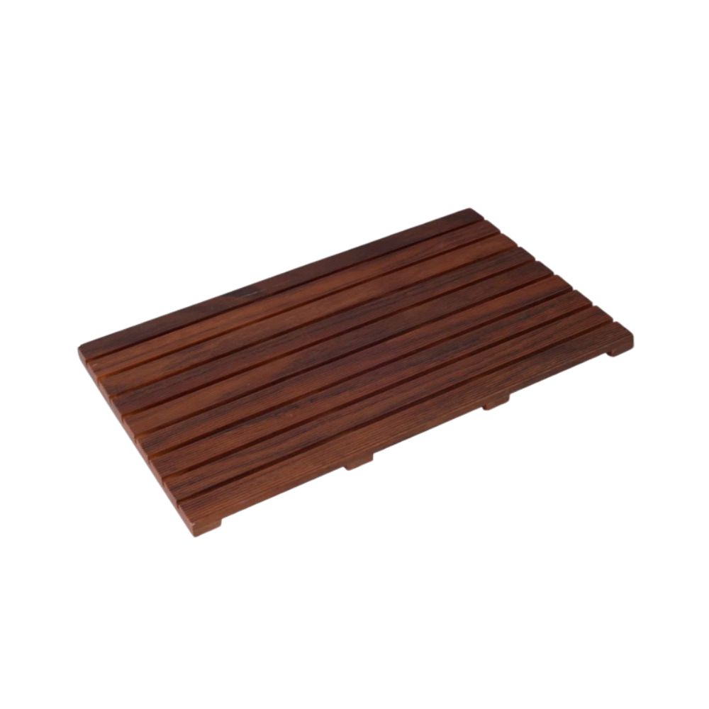 teak slat bathmat