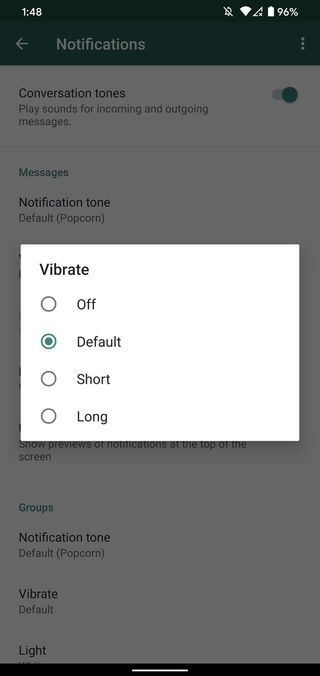 Whatsapp Manage Notifications