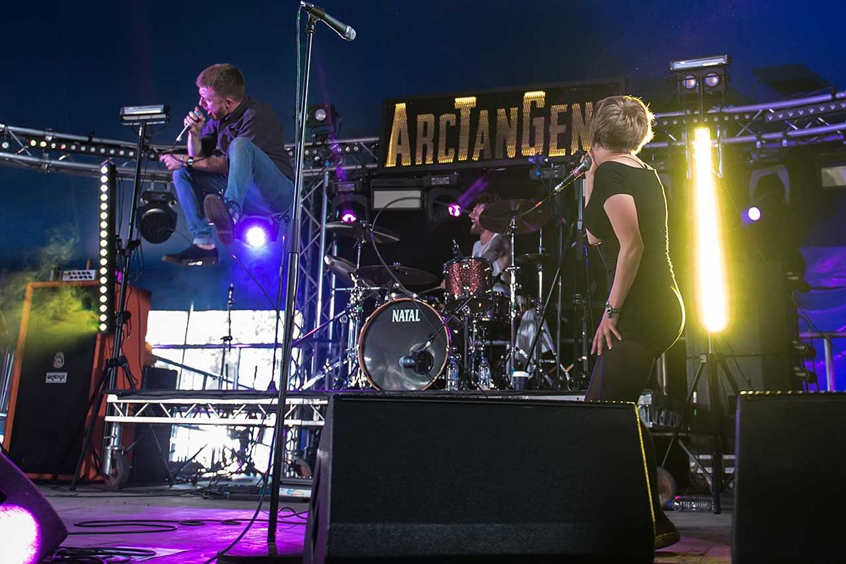 Rolo Tomassi performing live