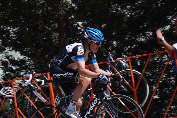 Tom Danielson moved up onto the GC podium