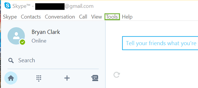 use skype with external camera for mac