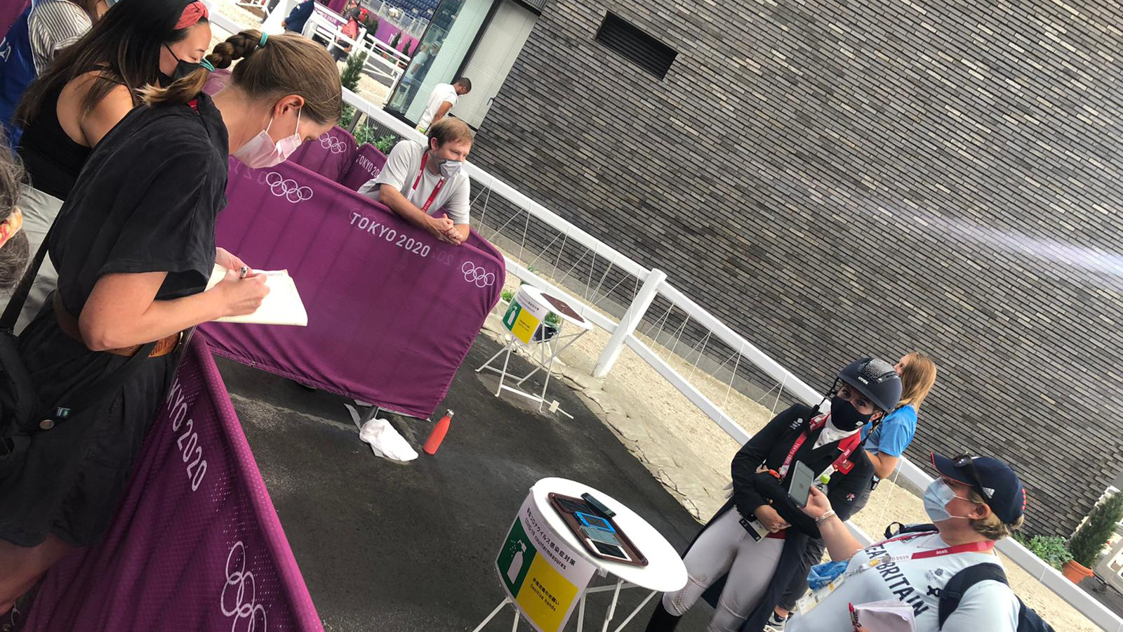 Olympic emotions: H&amp;amp;H&amp;rsquo;s Pippa Roome interviewing Laura Collett