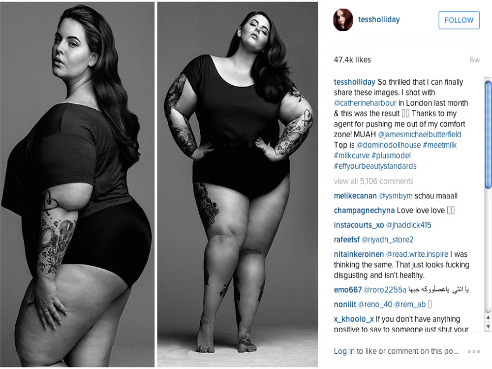 Who is Tess Holliday, Plus Size Model on People Magazine Cover?