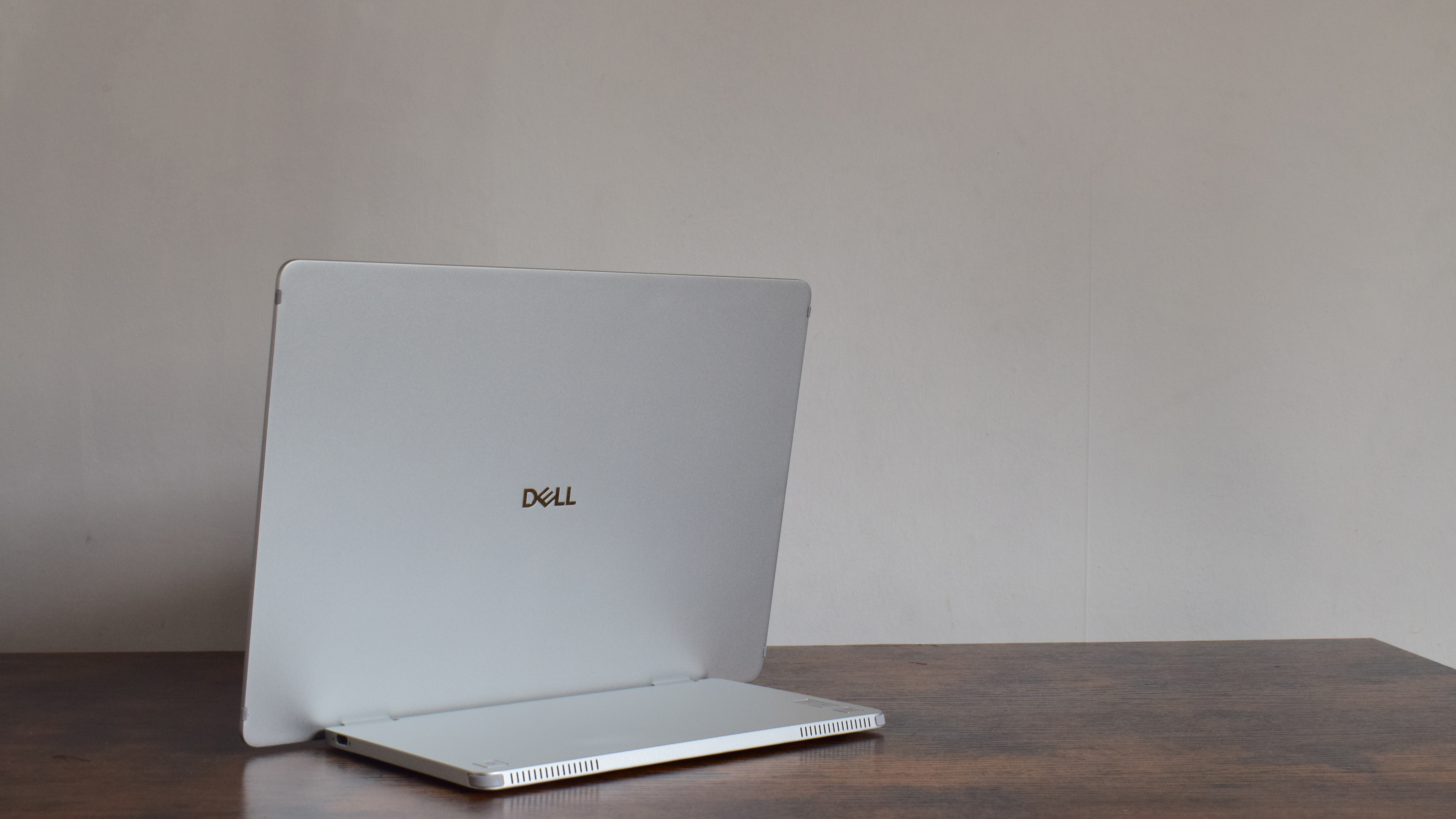 The Dell Pro 14 Plus monitor on a desk