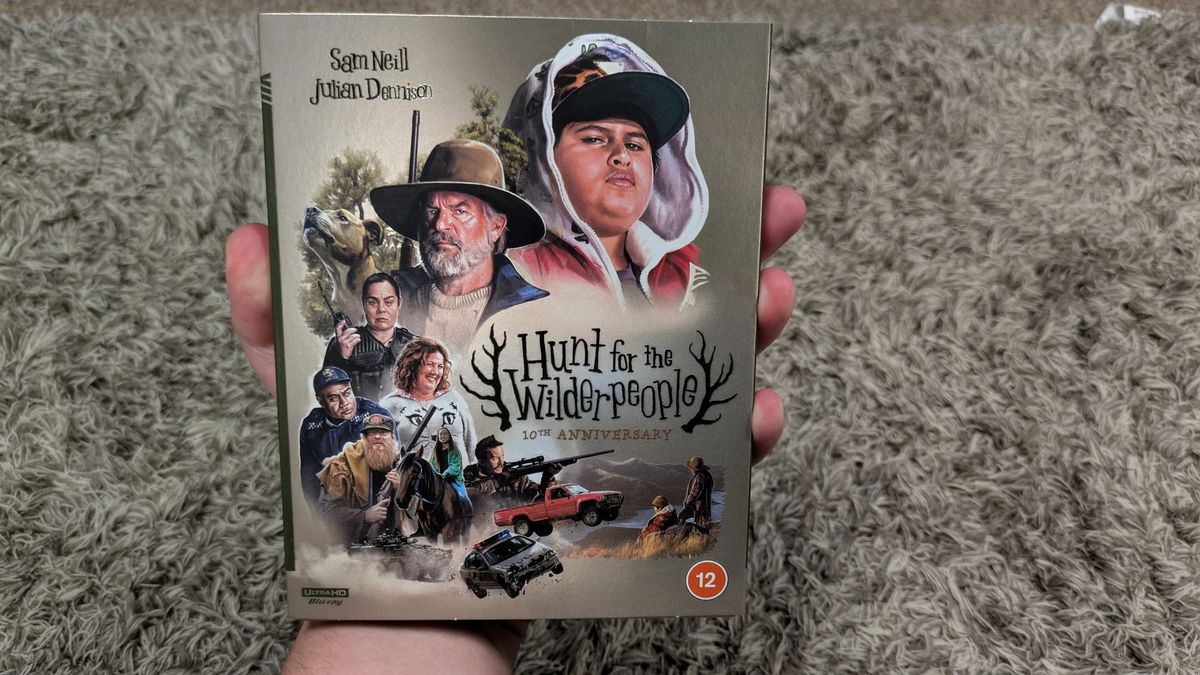 Hunt For The Wilderpeople 4K Blu-ray case