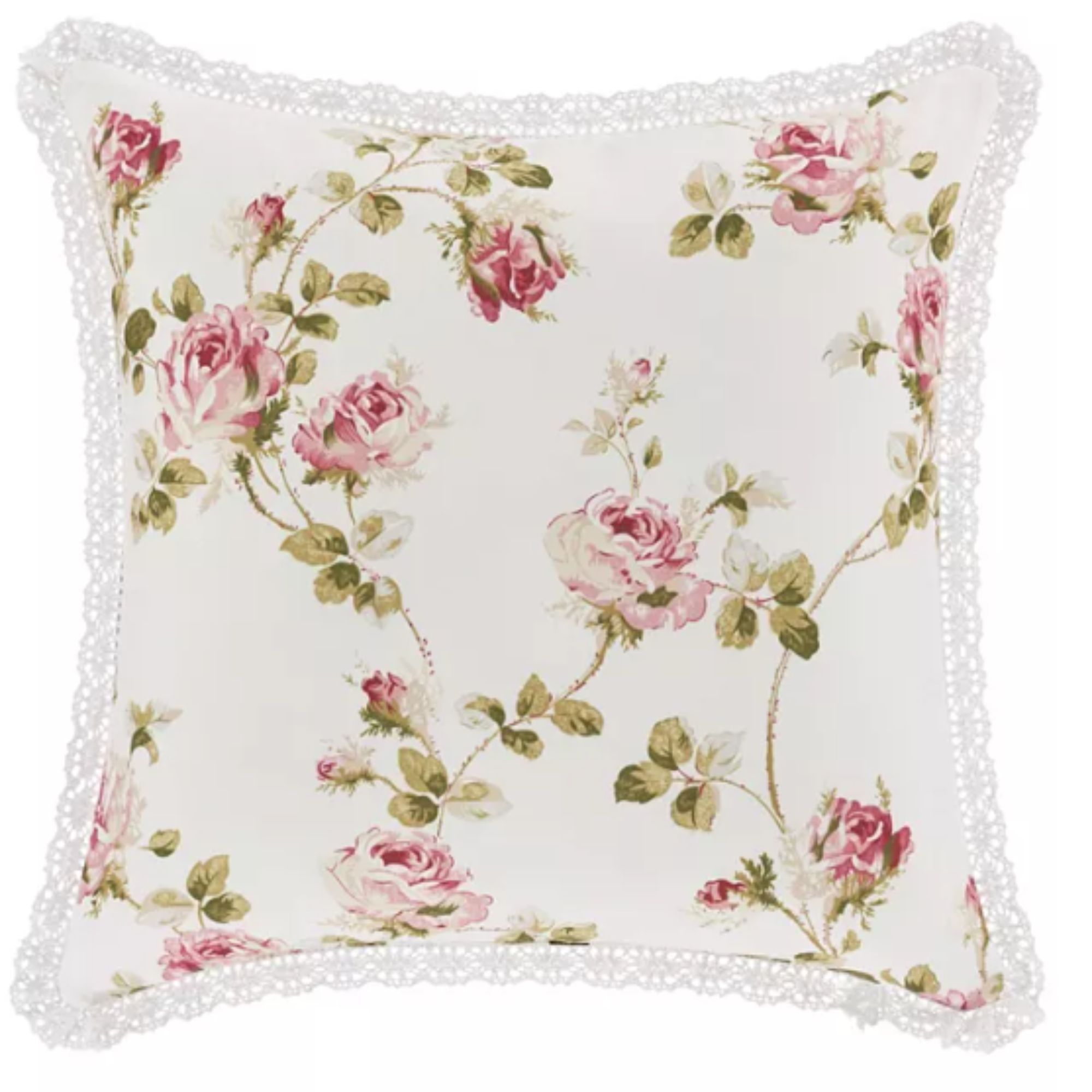 Macy's floral pillow