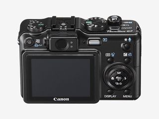 Back view of the Canon G7.