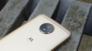 The Moto G5S has just a single camera lens on its back