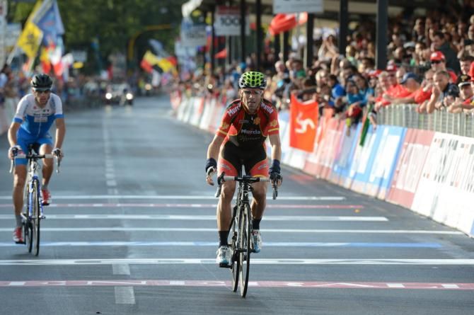 Alejandro Valverde (Italy) wins bronze ahead of Vincenzo Nibali (Italy)