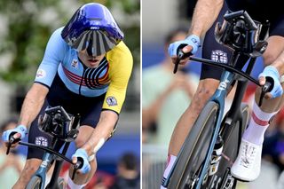 Wout van Aert at the Paris Olympics