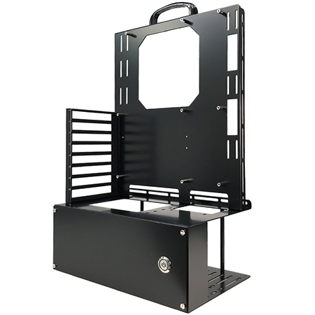 N-frame open air case without any components installed