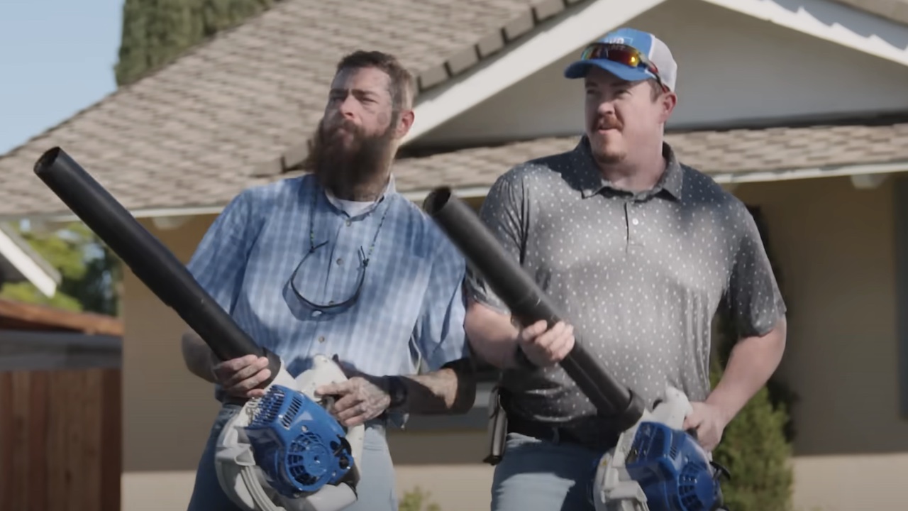 Post Malone and Shane Gillis in Bud LIght Super Bowl LIX ad