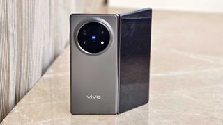 Vivo X Fold 5 half folded.