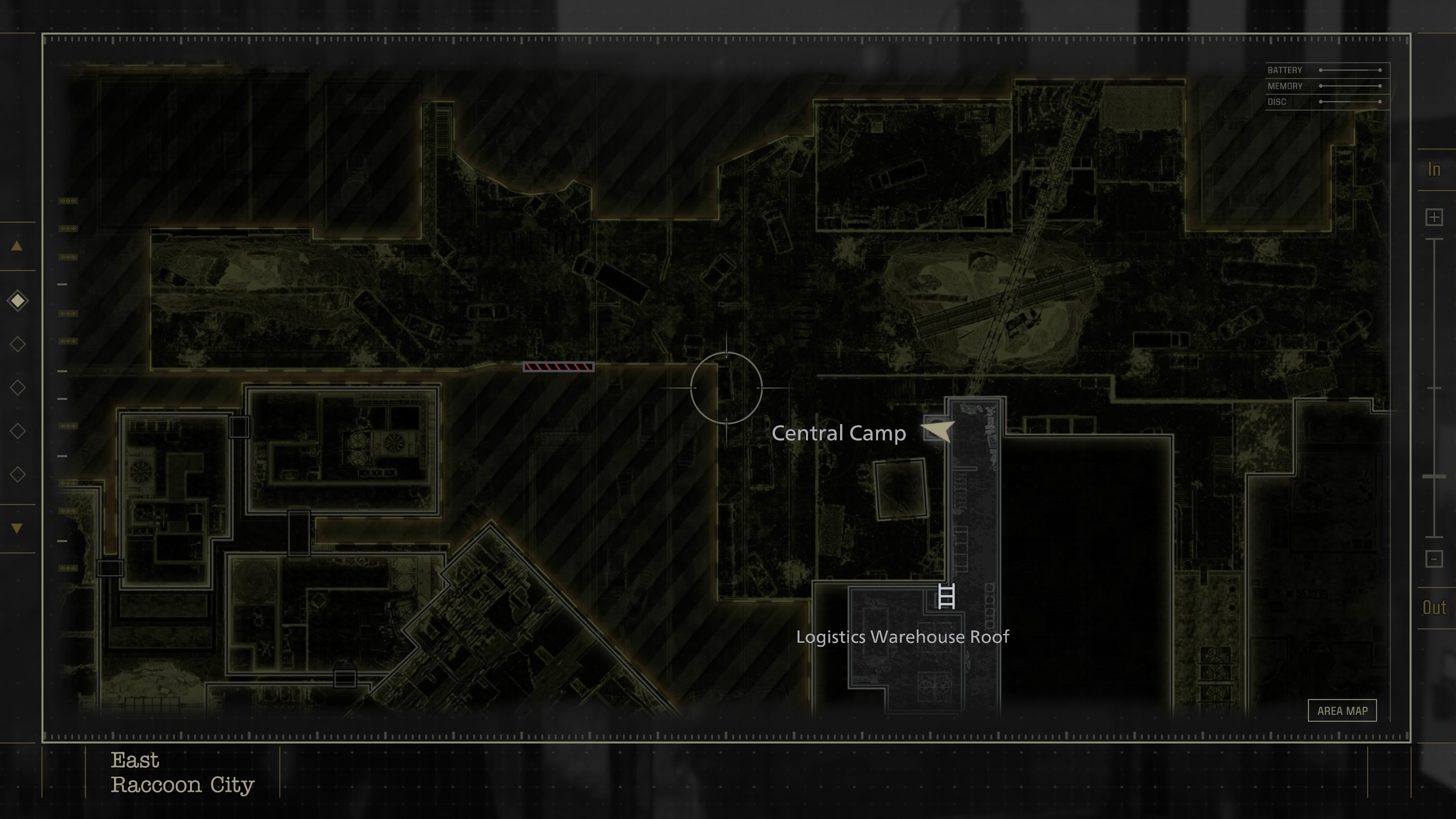 Resident Evil Requiem Mr. Raccoon - Logistics Warehouse roof